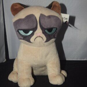 Toy Factory Grumpy Cat 7" Tall Stuffed Plush Animal